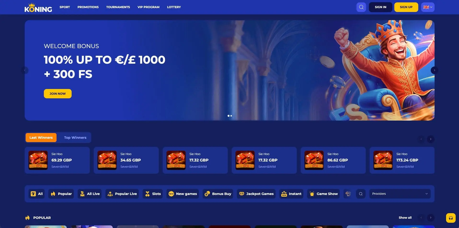 Koning Casino Bonus – Gids voor promoties image 1